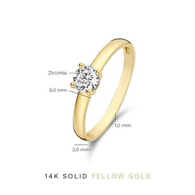 Anello Mira Castelle | Oro