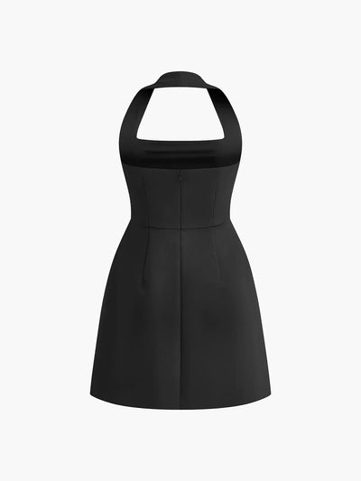 Camilla® | Abito Elegante Slim-fit con Collo All'Americana