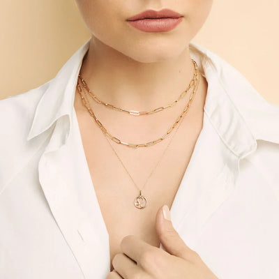 Ondina - Collana Minimalista con Segno Zodiacale