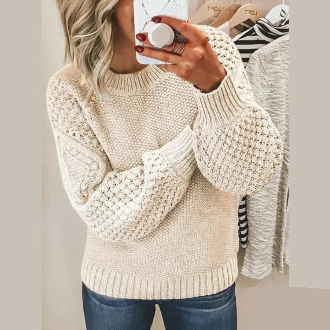 Roxy | Maglione Accogliente in Maglia