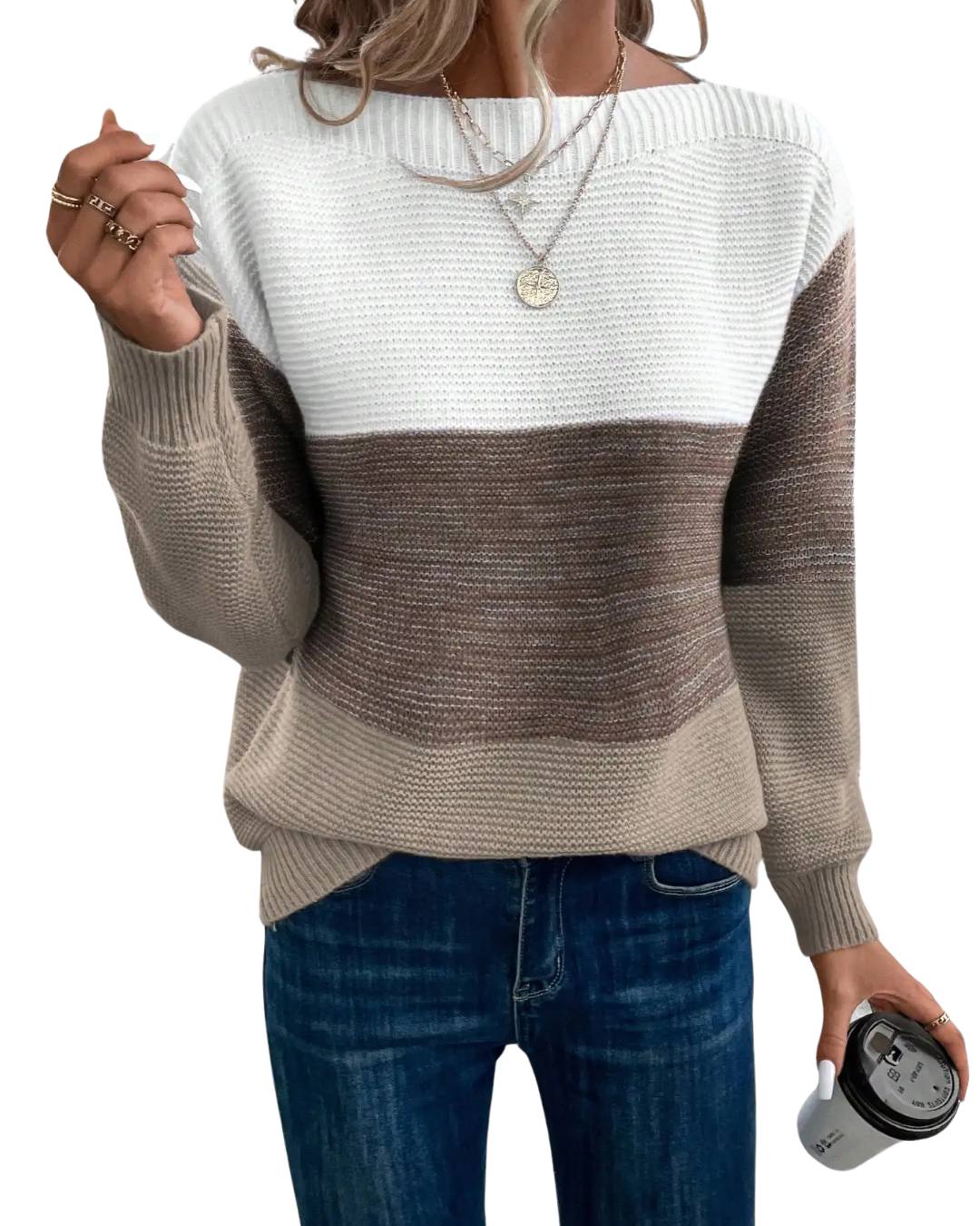 Aurora | Maglione a Maglia Ombre