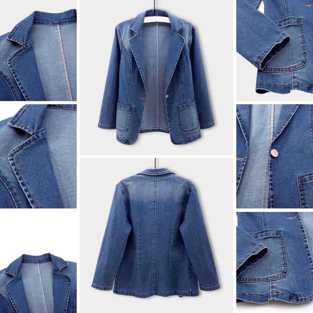 Sofia® | Blazer Denim Elegante per Donne