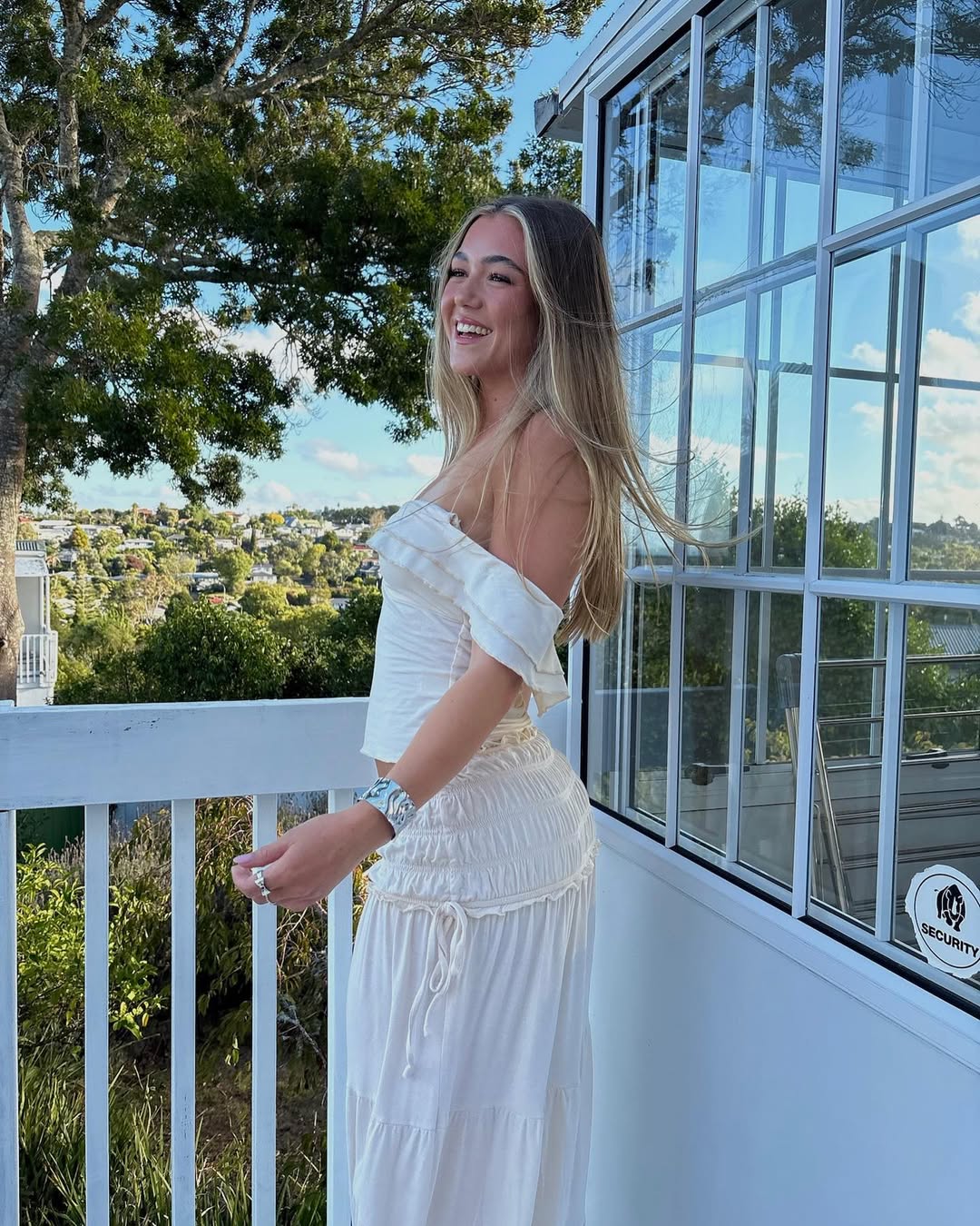Paula | Top Volant con Gonna Maxi Set Boho