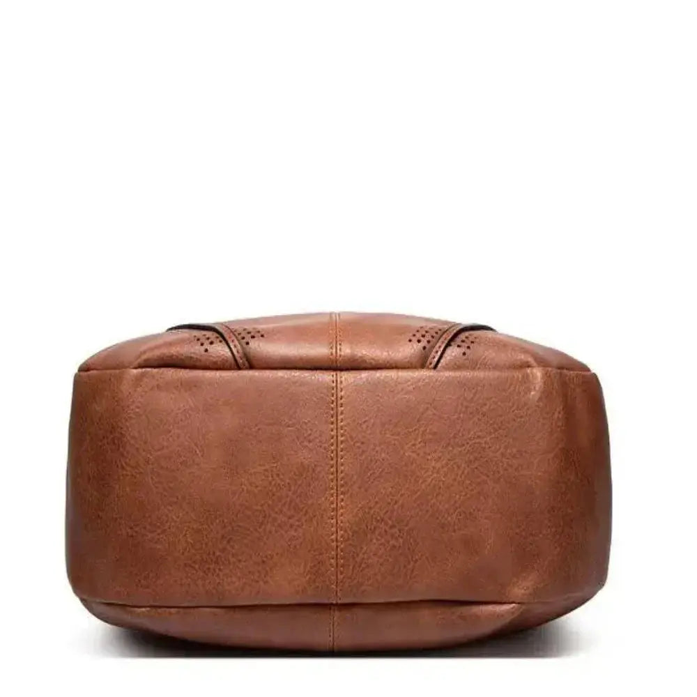 Sienna - Elegante Borsa a Spalla con Frange e Intagli