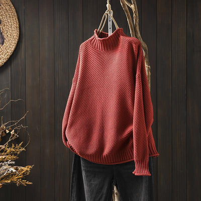 Aeris | Maglione a Maglia Waffle