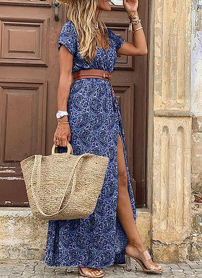 Luna | Elegante Abito Maxi Bohemien