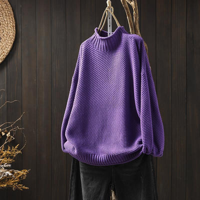 Aeris | Maglione a Maglia Waffle