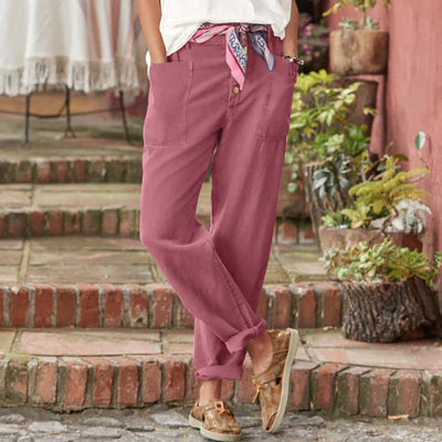 Pantaloni in cotone "Lazy Sunday" – Chic e casual