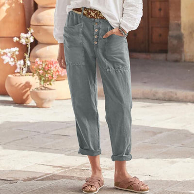 Pantaloni in cotone "Lazy Sunday" – Chic e casual