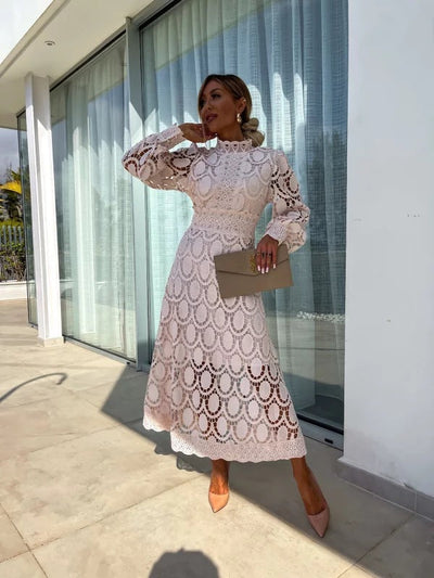 Charlize™ - Abito romantico in pizzo