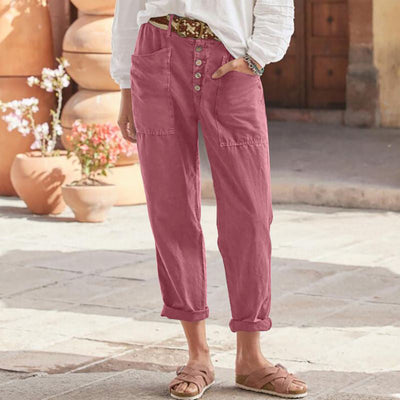 Pantaloni in cotone "Lazy Sunday" – Chic e casual