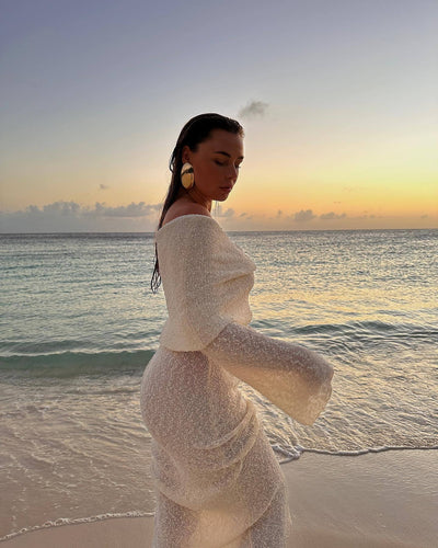Nayara | Elegante Maxi Dress Off Shoulder