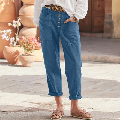 Pantaloni in cotone "Lazy Sunday" – Chic e casual