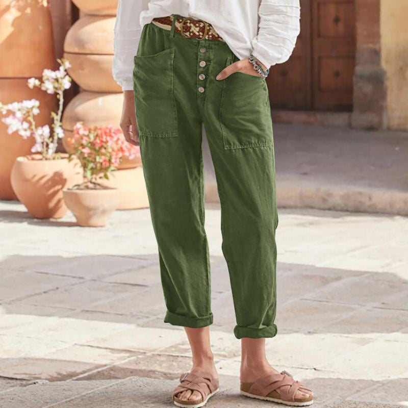Pantaloni in cotone "Lazy Sunday" – Chic e casual
