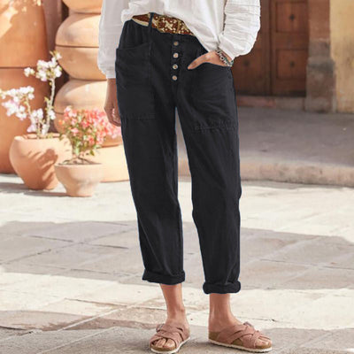 Pantaloni in cotone "Lazy Sunday" – Chic e casual