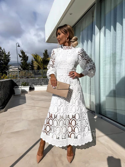 Charlize™ - Abito romantico in pizzo