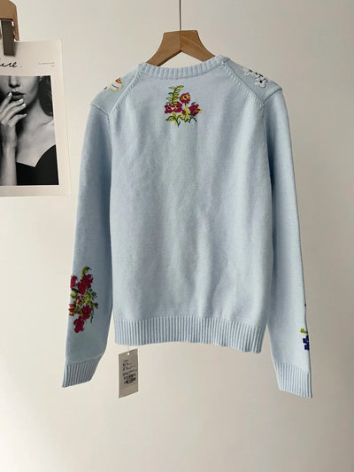 Sahara | Elegante Cardigan Floreale