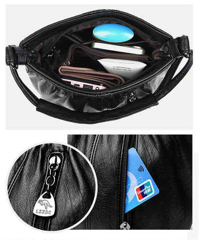 Waverly - Borsa a Mano Multi-Layer Contemporanea