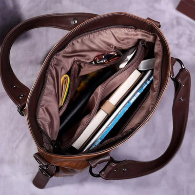 Aralyn - Borsa a Spalla in Pelle Morbida e Raffinata