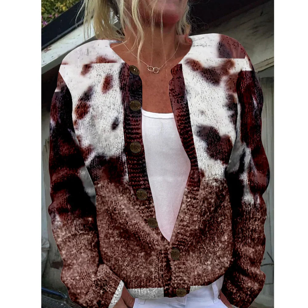 Corinne | Chique gilet con stampa
