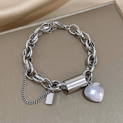 Bracciale Chunky Heartened | Oro
