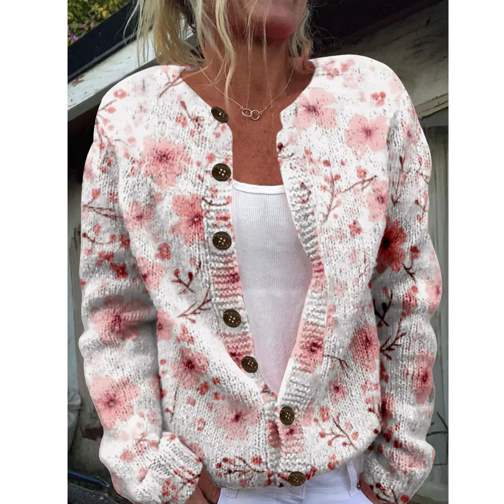 Rosie | Cardigan Stampato Chic
