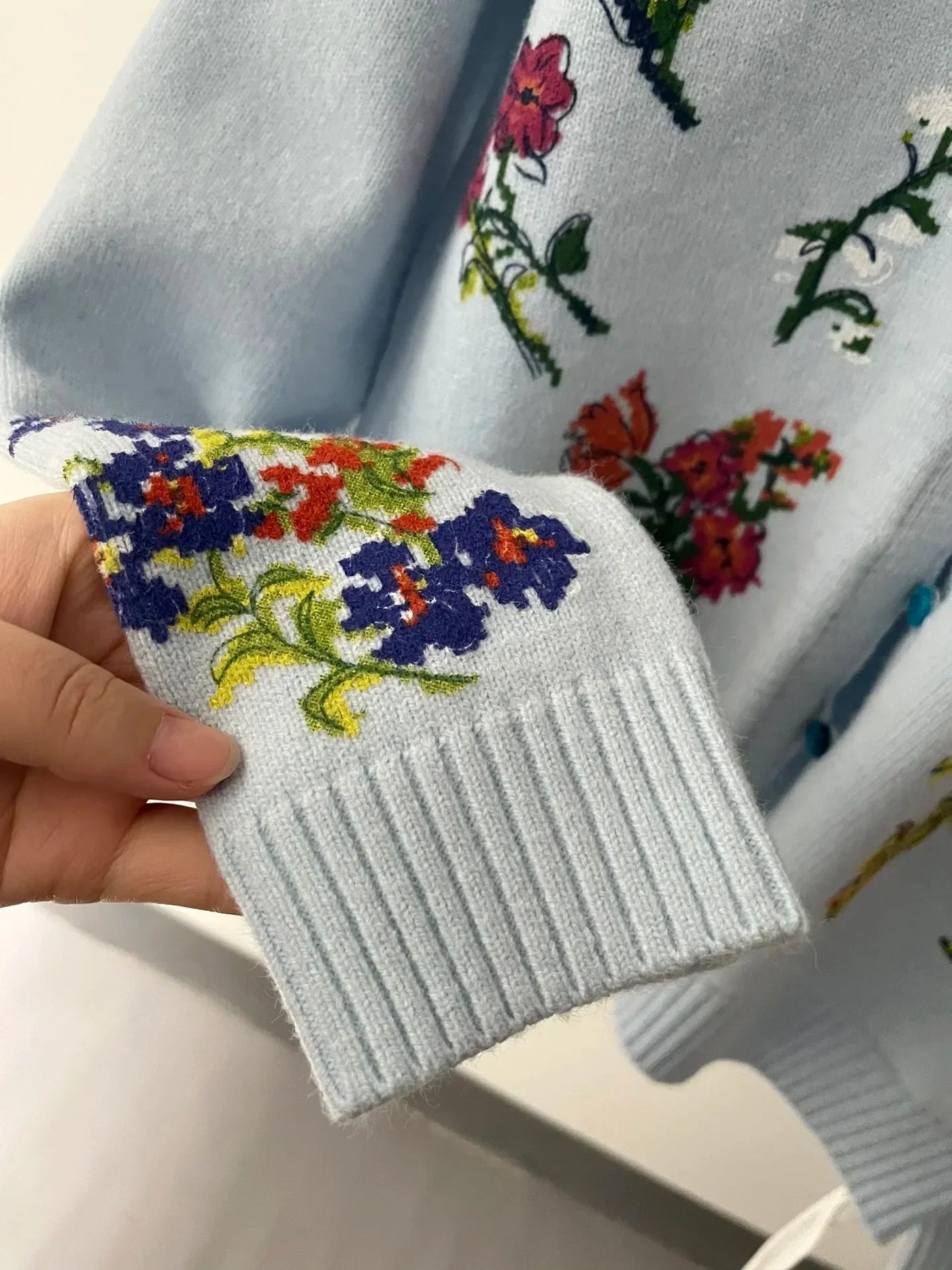 Sahara | Elegante Cardigan Floreale