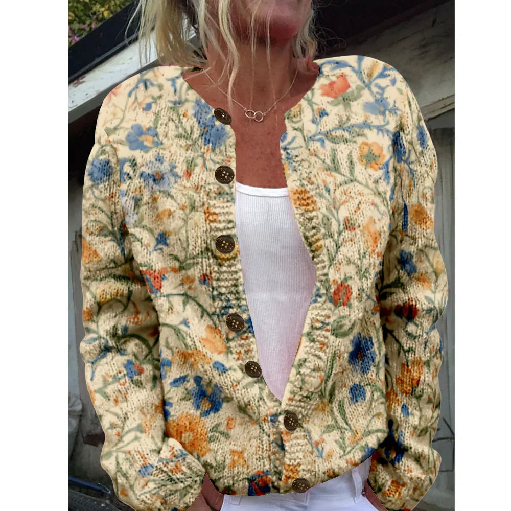 Ophelia | Cardigan Stampato Chic