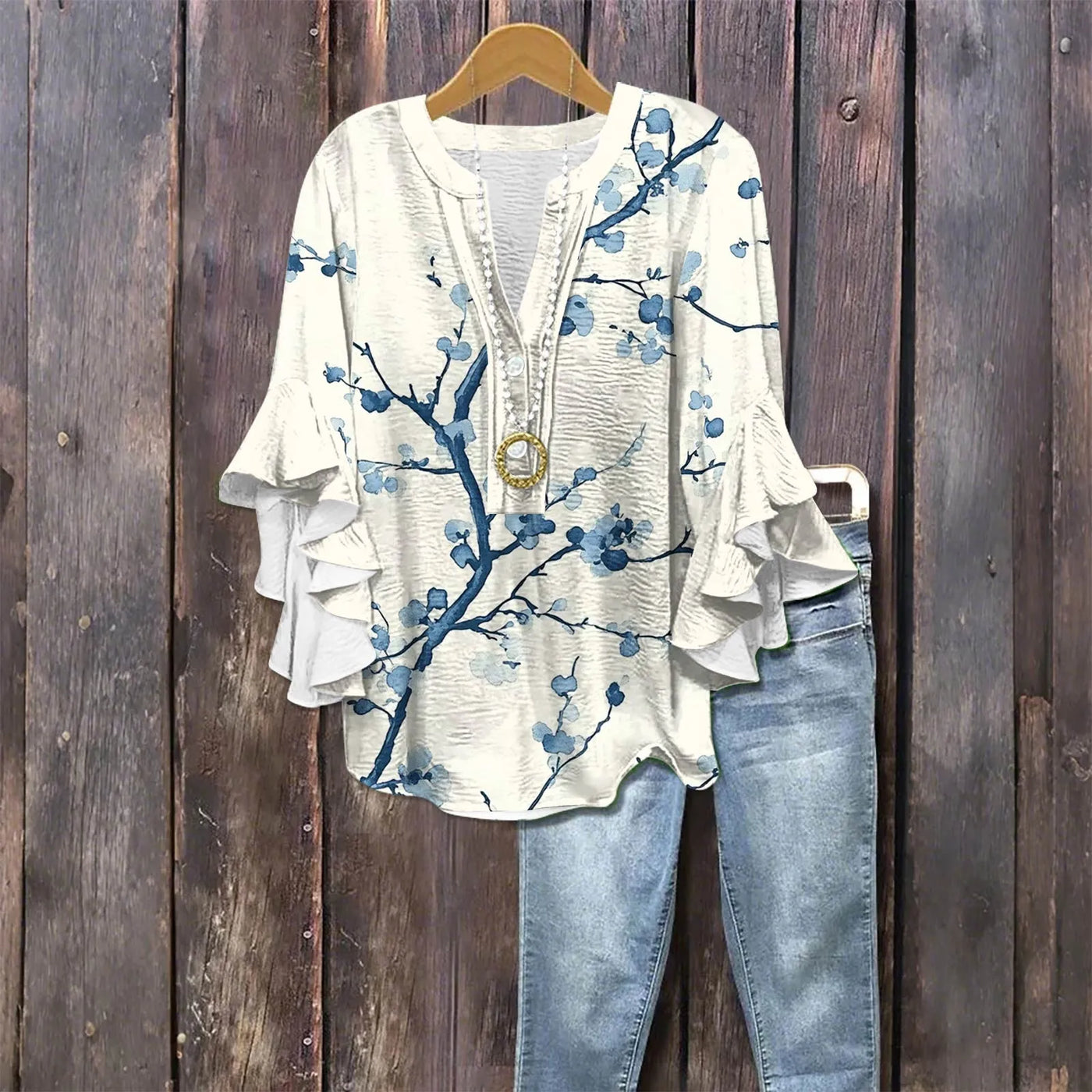 Blusa Elegante per Uscite Informali - Vestibilità Larga