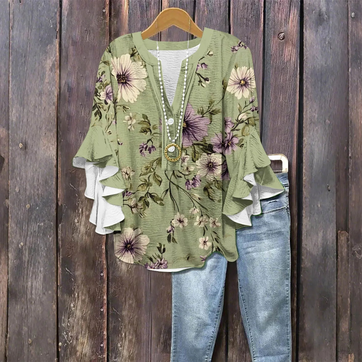 Blusa Elegante per Uscite Informali - Vestibilità Larga
