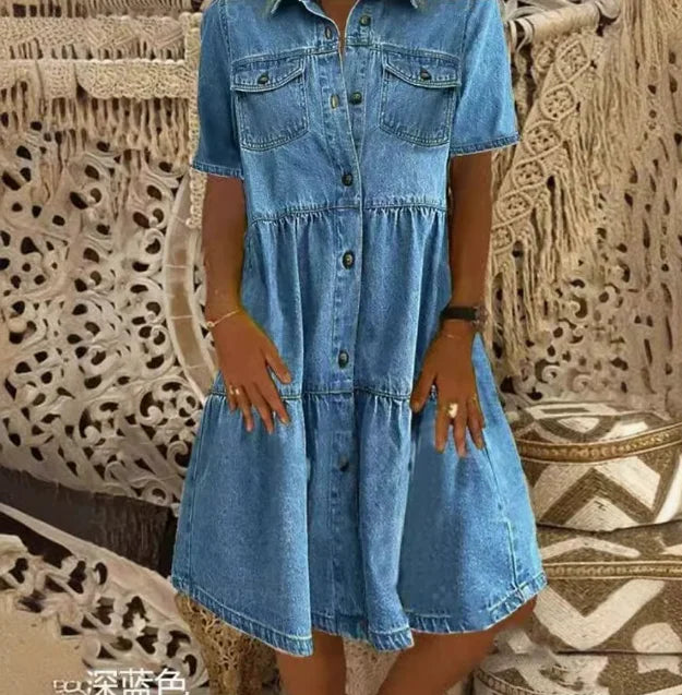 Sofia® | Abito Boho in Denim