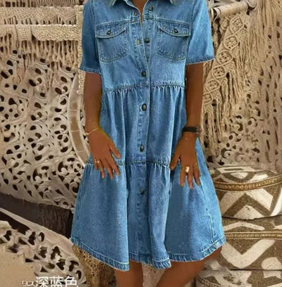 Sofia® | Abito Boho in Denim