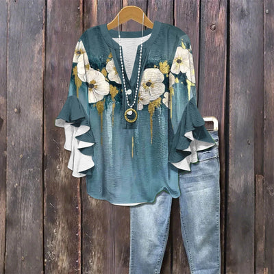 Blusa Elegante per Uscite Informali - Vestibilità Larga
