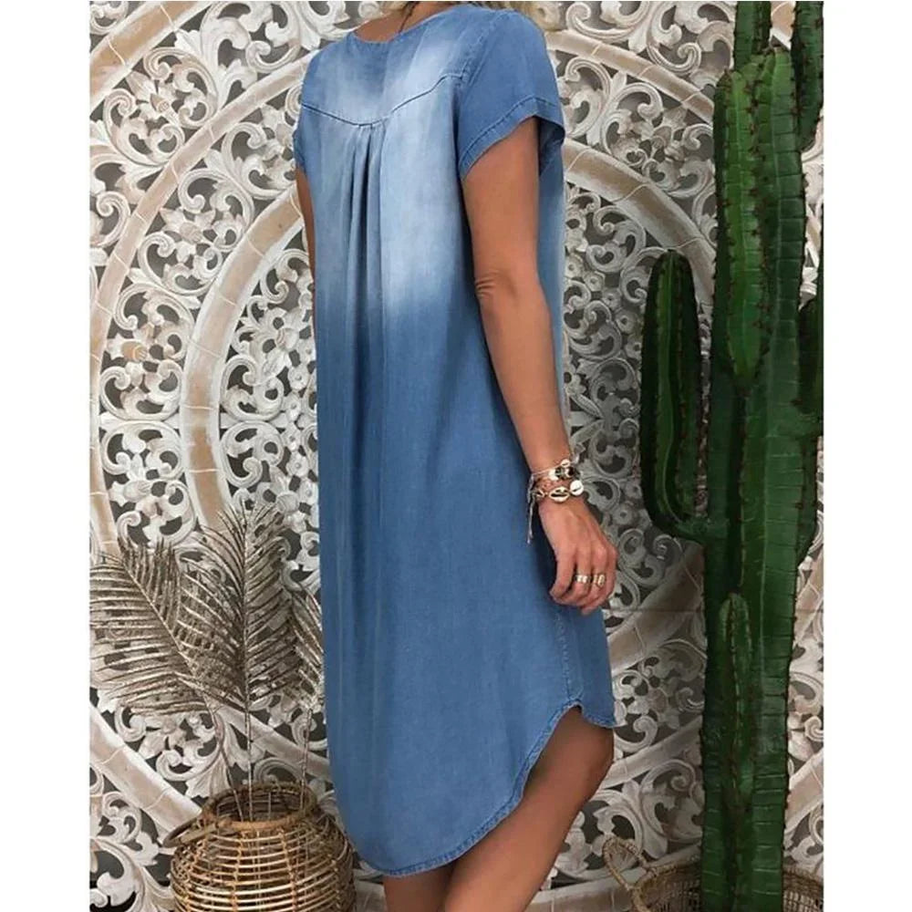 Sofia™ | Abito Estivo in Denim Relaxed