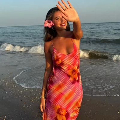 Dakota | Vestito Tropicale Vivace