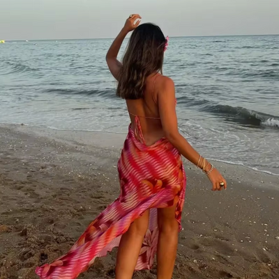 Dakota | Vestito Tropicale Vivace