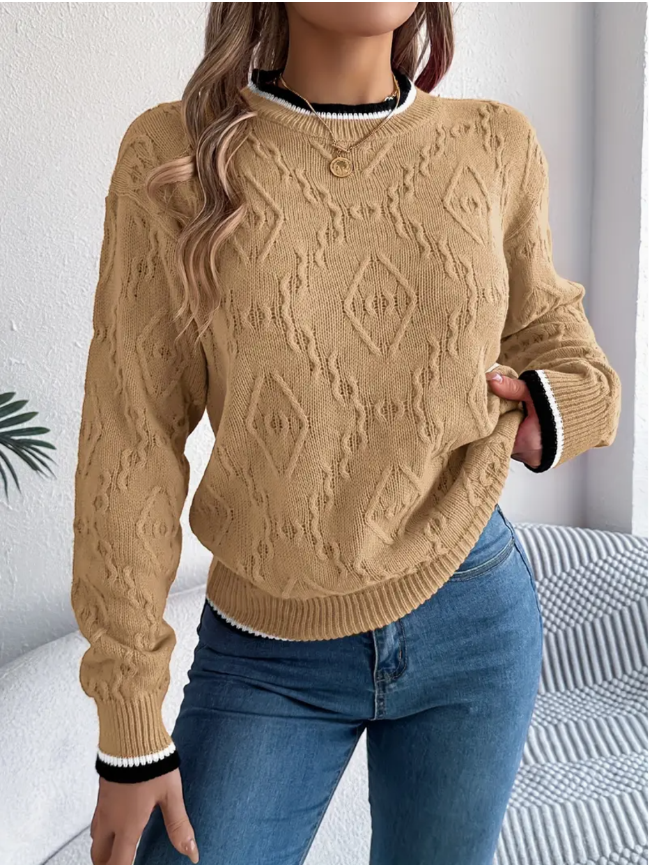 Eva | Maglione a Collo Giro