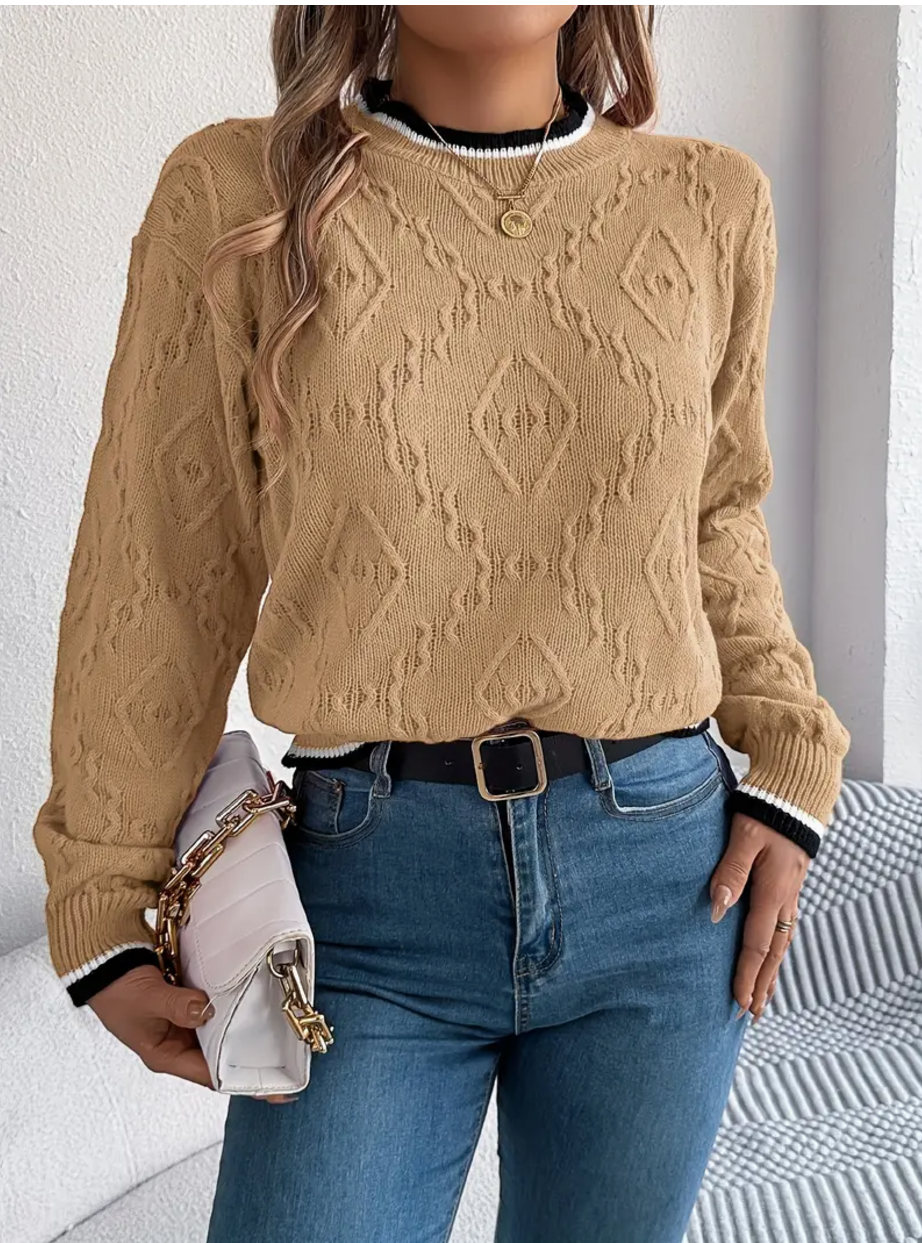 Eva | Maglione a Collo Giro