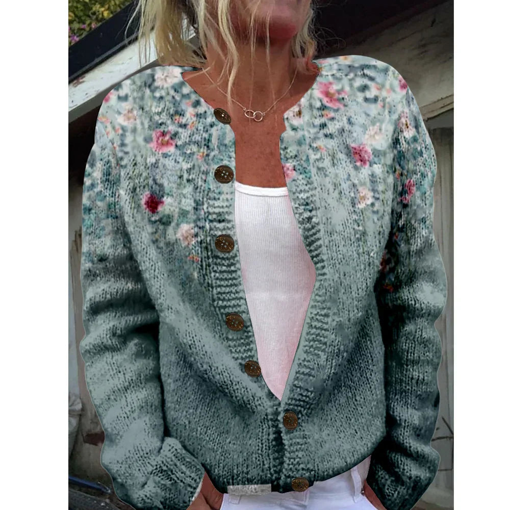 Cynthia | Cardigan Stampato Chic