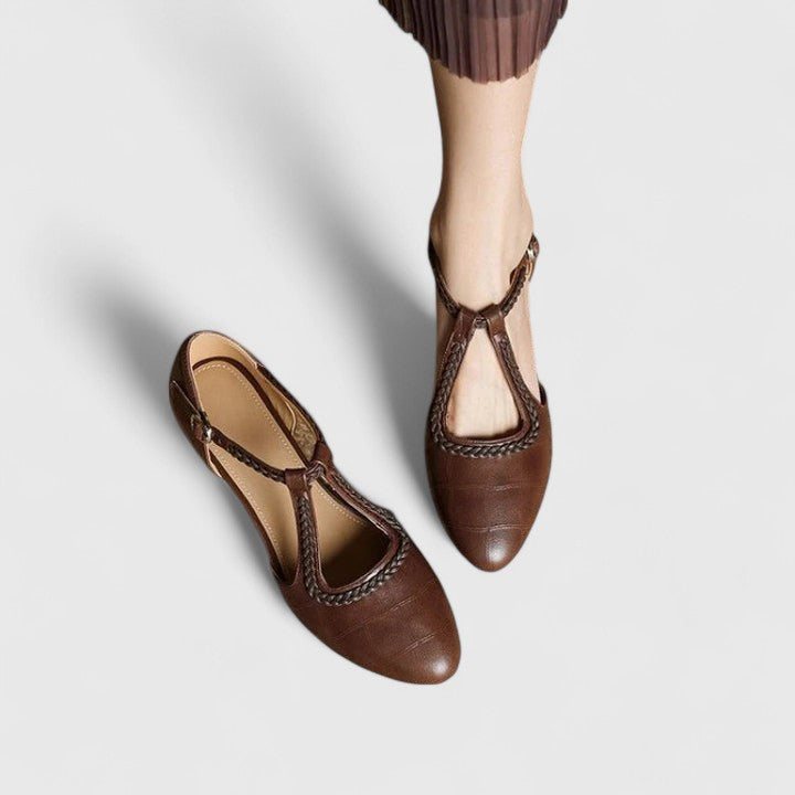 Delphine | Sandali Piani Eleganti