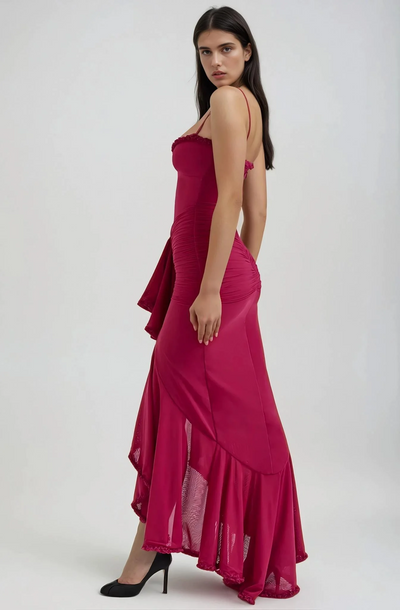 Florencia® | Abito Maxi Ruffle FLAVIA
