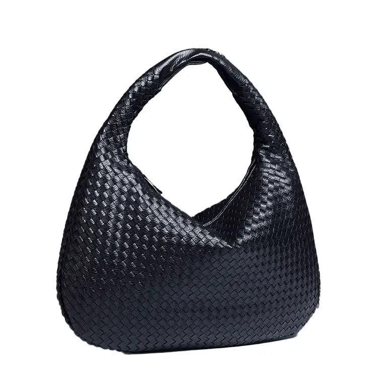 Tessa - Elegante Borsa Tote in Pelle PU Intrecciata