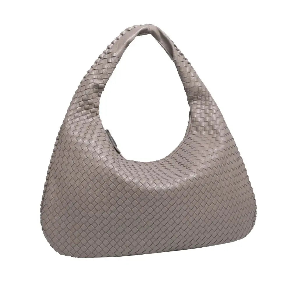 Tessa - Elegante Borsa Tote in Pelle PU Intrecciata