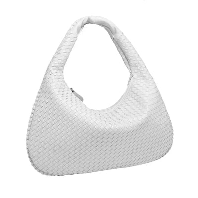 Tessa - Elegante Borsa Tote in Pelle PU Intrecciata