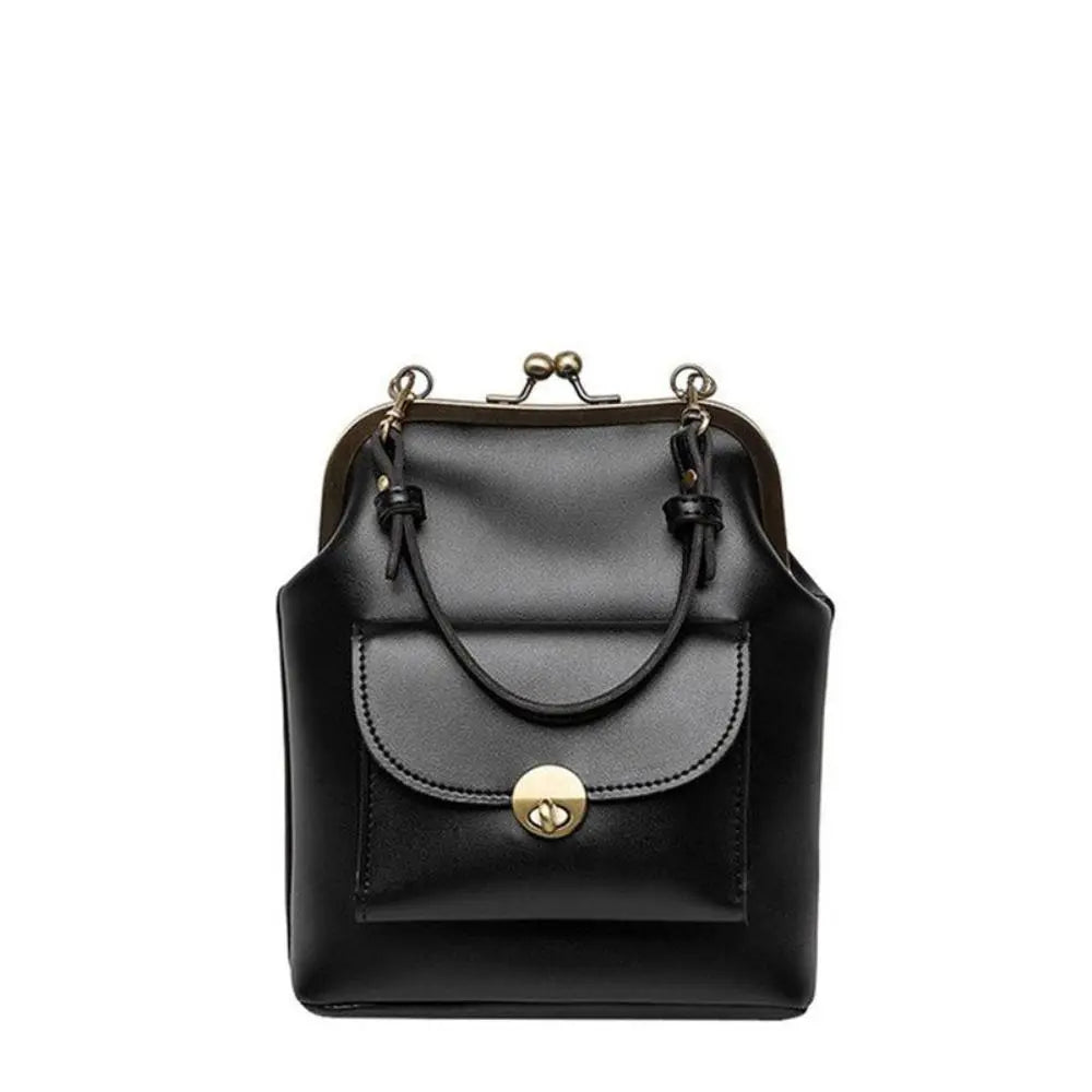 Anna - Borsa in Pelle Chic con Chiusura a Bacio