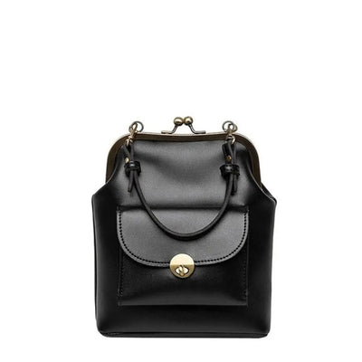 Anna - Borsa in Pelle Chic con Chiusura a Bacio