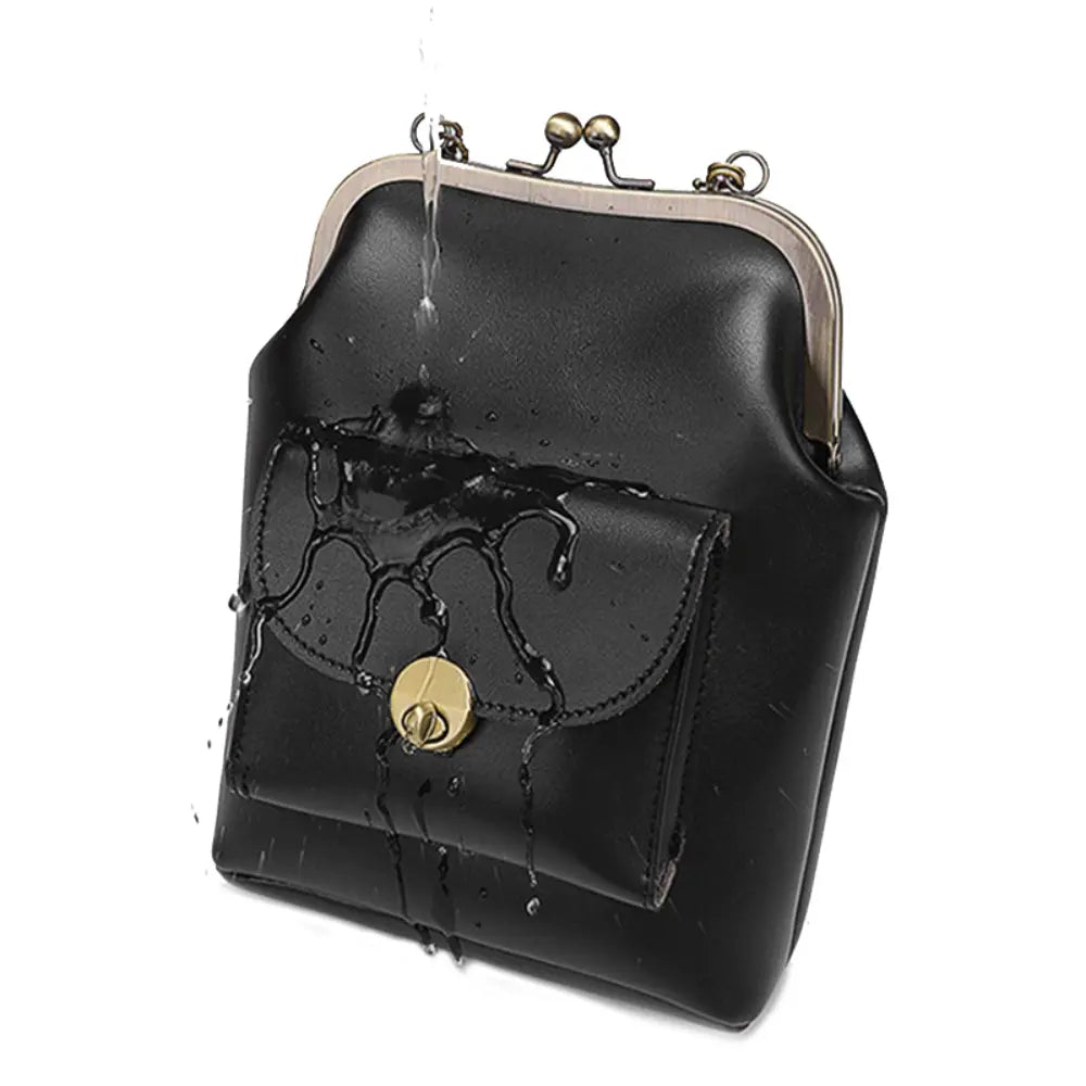 Anna - Borsa in Pelle Chic con Chiusura a Bacio