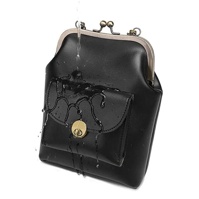 Anna - Borsa in Pelle Chic con Chiusura a Bacio