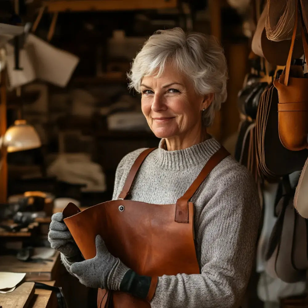 Anna - Borsa in Pelle Chic con Chiusura a Bacio
