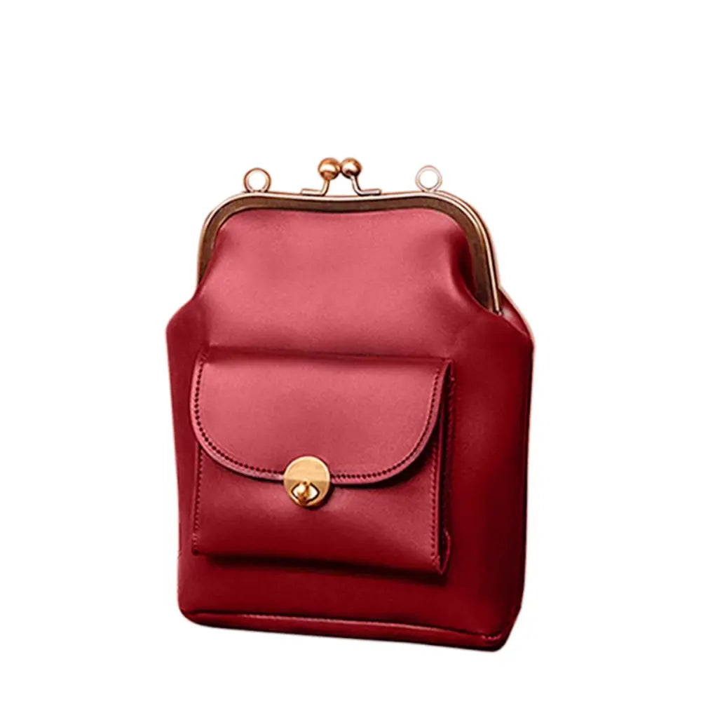 Anna - Borsa in Pelle Chic con Chiusura a Bacio